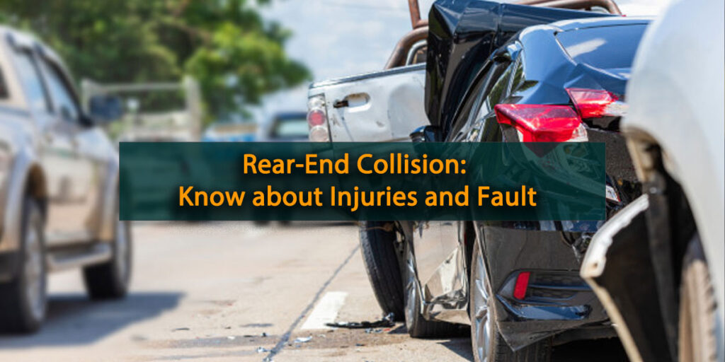 Rear end collision in canada