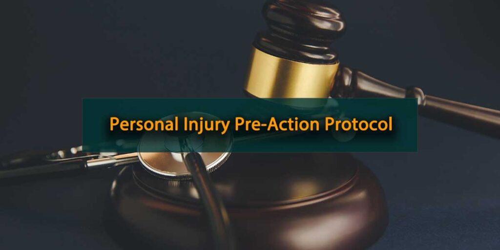 personal injury pre-action protocol